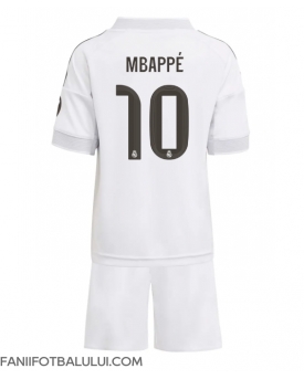 Real Madrid Kylian Mbappe #10 Echipament de Fotbal Replică 2025-26 Copii Acasa (+ Șorturi)